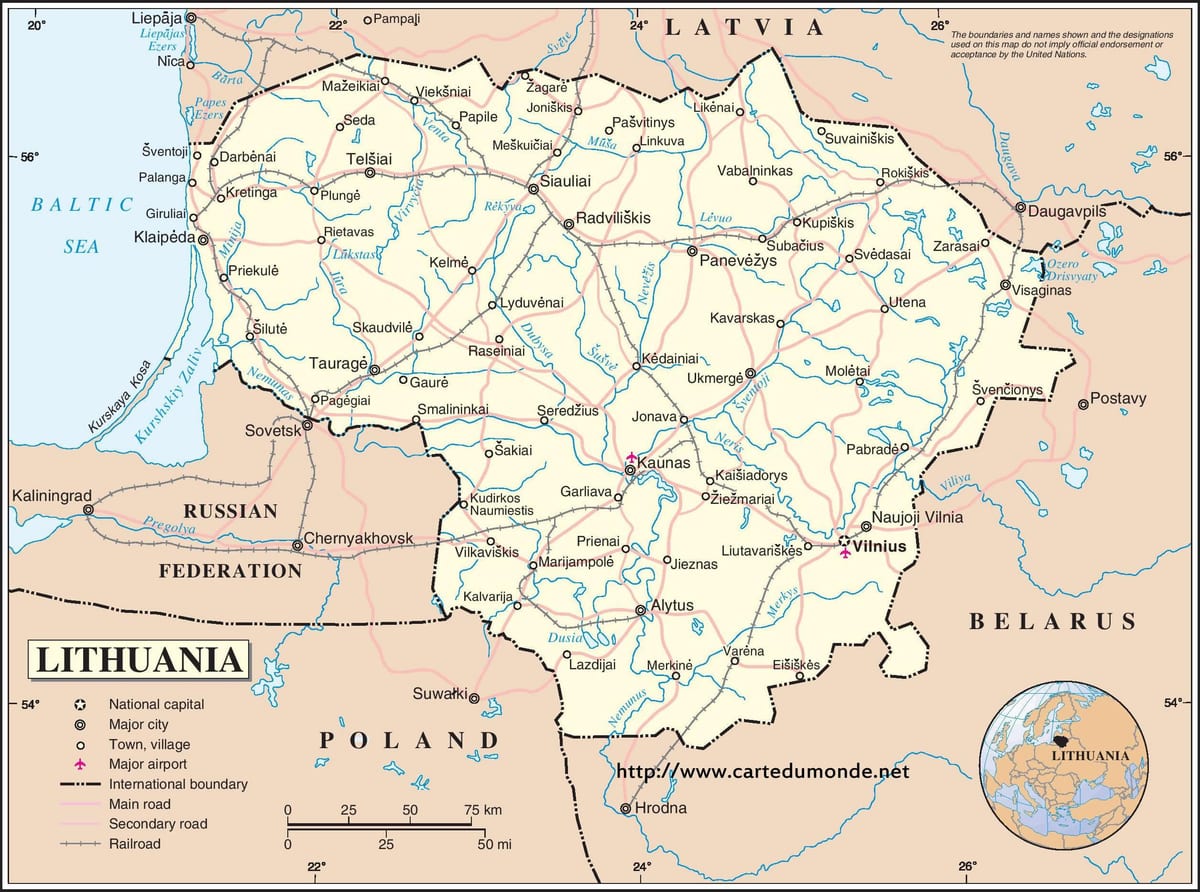 Зураг Литва улс